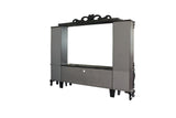 House Delphine Transitional Entertainment Center Charcoal Finish 91985-ACME