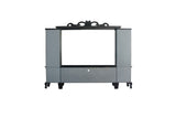 House Delphine Transitional Entertainment Center Charcoal Finish 91985-ACME