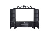 House Delphine Transitional Entertainment Center Charcoal Finish 91985-ACME