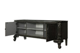 House Delphine Transitional TV Stand Charcoal Finish 91988-ACME