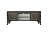 House Delphine Transitional TV Stand Charcoal Finish 91988-ACME