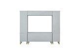 House Marchese Transitional Entertainment Center Pearl Gray Finish 91990-ACME