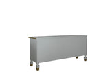 House Marchese Transitional TV Stand Pearl Gray Finish 91993-ACME