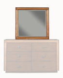 Alpine Furniture Jimbaran Bay Mirror, Tobacco ORI-811-06 Tobacco Mindi Solids & Veneer 38 x 1 x 40
