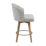 Madison Park Onyx Transitional Onyx Swivel Counter Stool MP104-1181