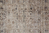 Caprio Space Dyed Ornamental, Beige/Rust/Ink Blue, 9ft-6in x 12ft-5in Area Rug