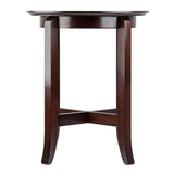 Winsome Wood Toby Round Accent End Table, Espresso 92019-WINSOMEWOOD 92019-WINSOMEWOOD