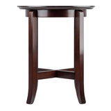 Winsome Wood Toby Round Accent End Table, Espresso 92019-WINSOMEWOOD 92019-WINSOMEWOOD