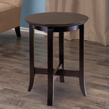 Winsome Wood Toby Round Accent End Table, Espresso 92019-WINSOMEWOOD 92019-WINSOMEWOOD