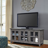 Vilo Home Milos 70" Solid Wood Gray TV Stand with Distressed Design VH9206 VH9206
