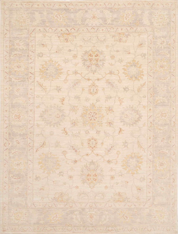 Pasargad Oushak Collection Hand-Knotted Wool Area Rug 045637-PASARGAD
