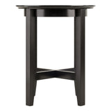 Winsome Wood Toby Round Accent End Table, Espresso 92118-WINSOMEWOOD 92118-WINSOMEWOOD