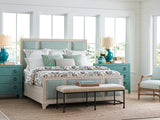 Newport Crystal Cove Upholstered Panel Bed 5/0 Queen