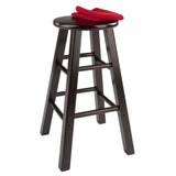 Winsome Wood Element Counter Stools, 2-Piece Set, Espresso 92274-WINSOMEWOOD