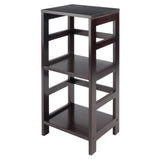 Winsome Wood Leo Shelf / Storage, Book, 2-Tier, Narrow 92314-WINSOMEWOOD