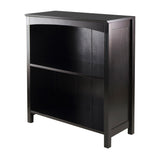 Terrace 2-Section Bookcase, Shelf, Espresso