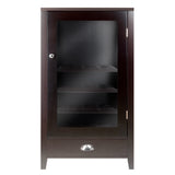 Winsome Wood Bordeaux Modular Wine Cabinet 20-Bottle Shelf 92416-WINSOMEWOOD