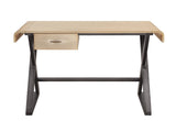 Danton Industrial Desk Gold Aluminum (Aluminum) • (Matt Iron) 92424-ACME