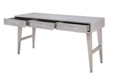 Brancaster Industrial Writing Desk Aluminum (Matt Aluminum) • Leg Stainless Steel 92426-ACME