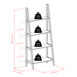 Winsome Wood Avalon 4-Tier A-Frame Shelf, Espresso 92428-WINSOMEWOOD