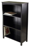 Winsome Wood Terrace Storage Shelf 4-Tier in Espresso Finish 92429-WINSOMEWOOD