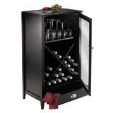 Winsome Wood Bordeaux Modular Wine Cabinet X Panel 92442-WINSOMEWOOD