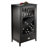 Winsome Wood Bordeaux Modular Wine Cabinet X Panel 92442-WINSOMEWOOD