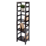 Winsome Wood Leo Shelf with 4-Tier 92514-WINSOMEWOOD