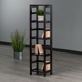 Winsome Wood Leo Shelf with 4-Tier 92514-WINSOMEWOOD