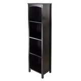 Winsome Wood Terrace Storage Shelf 5-Tier in Espresso Finish 92516-WINSOMEWOOD