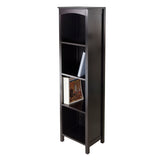 Winsome Wood Terrace Storage Shelf 5-Tier in Espresso Finish 92516-WINSOMEWOOD