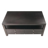 Winsome Wood Copenhagen Coffee Table w/ Two Drawers, Espresso 92643-WINSOMEWOOD