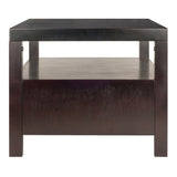 Winsome Wood Copenhagen Coffee Table w/ Two Drawers, Espresso 92643-WINSOMEWOOD