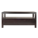 Winsome Wood Copenhagen Coffee Table w/ Two Drawers, Espresso 92643-WINSOMEWOOD