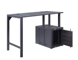 Cargo Industrial Writing Desk Gunmetal 92690-ACME