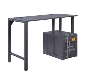 Cargo Industrial Writing Desk Gunmetal 92690-ACME