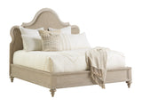 Malibu Zuma Upholstered Panel Bed 6/6 King