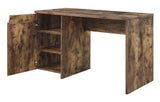 Bellarose Industrial Writing Desk Rustic Oak Finish 92705-ACME