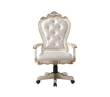 Gorsedd Transitional Executive Office Chair Fabric (cc#) • Antique White (cc#) 92742-ACME