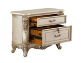 Gorsedd Transitional File Cabinet (2 Drawer) Antique White (cc#) 92743-ACME