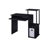 Lyphre Industrial Computer Desk Black Finish 92764-ACME