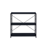 Tesadea Industrial Bookshelf Black Finish 92772-ACME