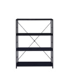 Tesadea Industrial Bookshelf Black Finish 92775-ACME