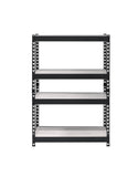 Decmus Industrial Bookshelf Natural & Black Finish 92784-ACME