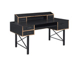 Safea Industrial Computer Desk Black Finish 92804-ACME