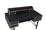 Safea Industrial Computer Desk Black Finish 92804-ACME