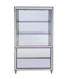 Dominic Glam Bookcase LED & Mirrored 92850-ACME