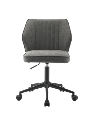 Pakuna Contemporary Office Chair PU (cc#) • METAL BASE] Black 92942-ACME