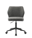 Pakuna Contemporary Office Chair PU (cc#) • METAL BASE] Black 92942-ACME