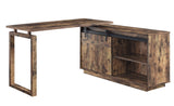 Bellarose Industrial Writing Desk Rustic Oak Finish 92970-ACME